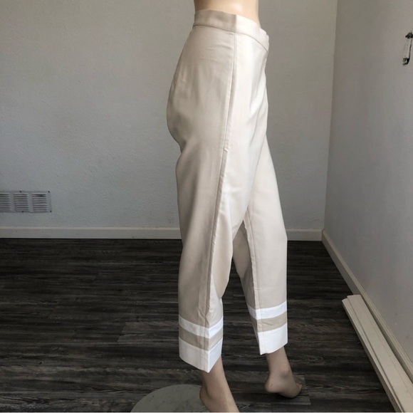 B& Co capris beige & cream minimalist - Picture 5 of 13